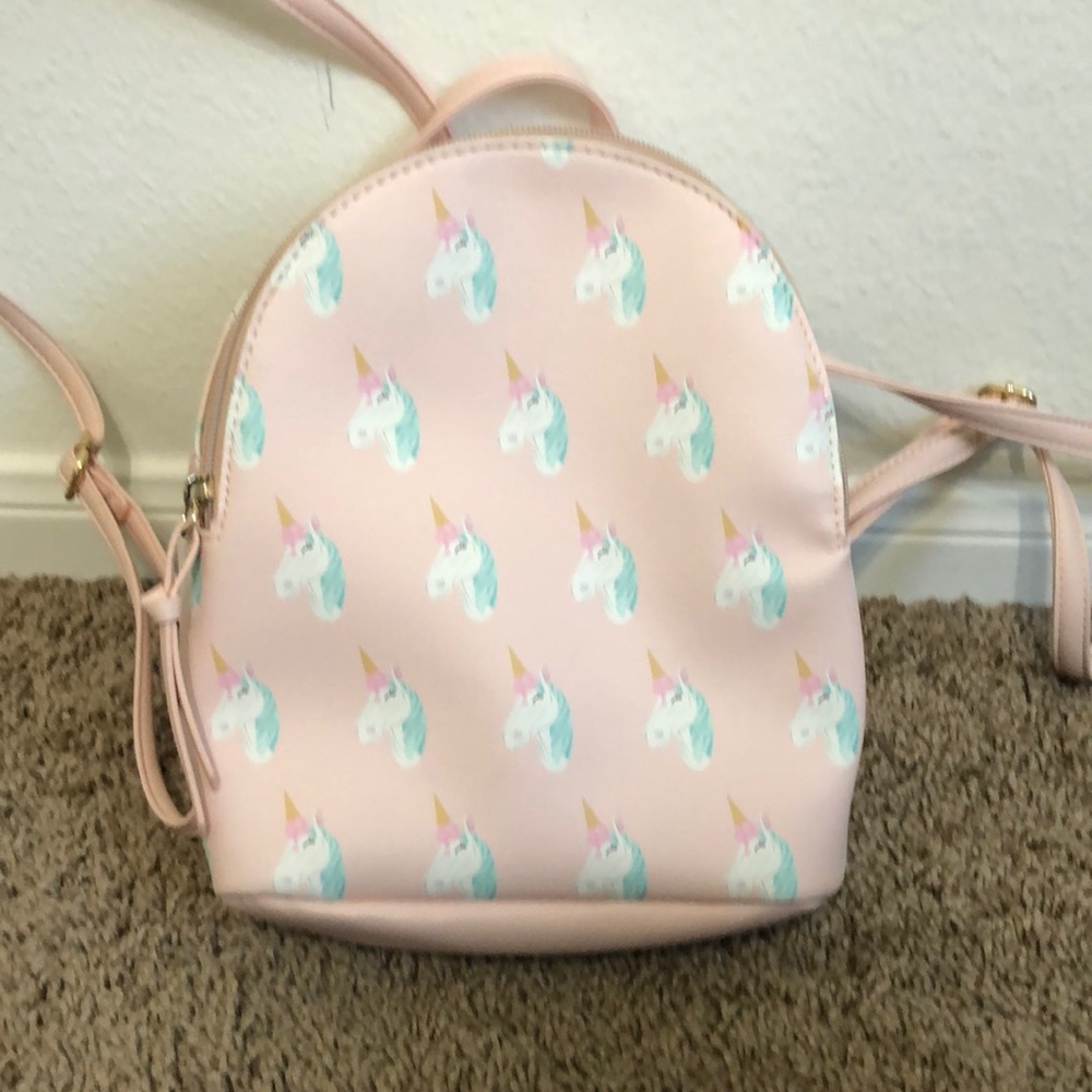 New cute unicorn mini backpack